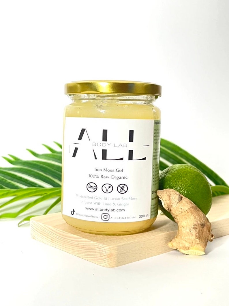 Lime & Ginger Sea Moss Gel – AllBodyLab