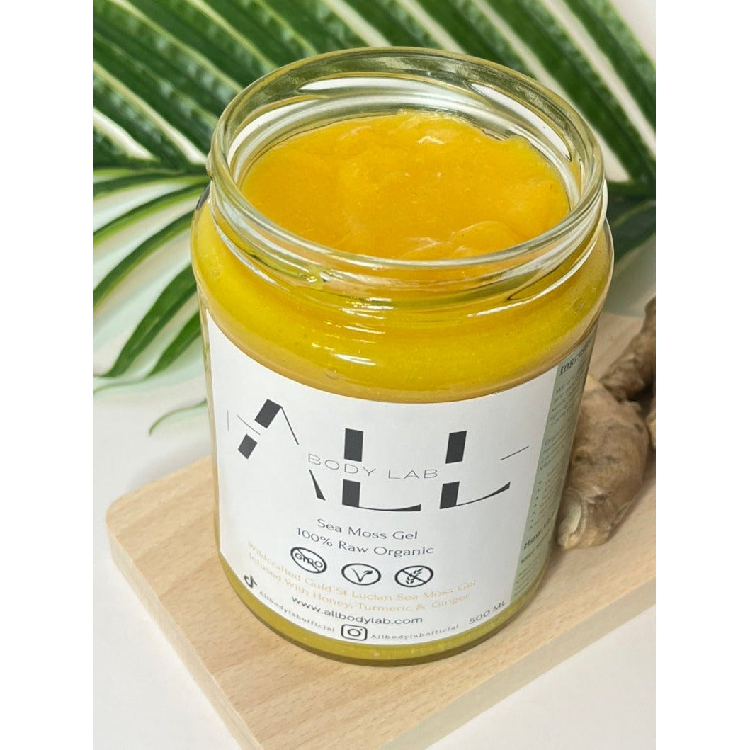 Honey, Tumeric & Ginger Sea Moss Gel